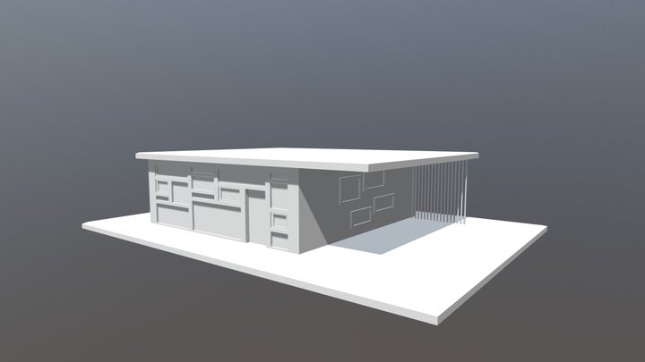 Window Building Concept1 3D Model