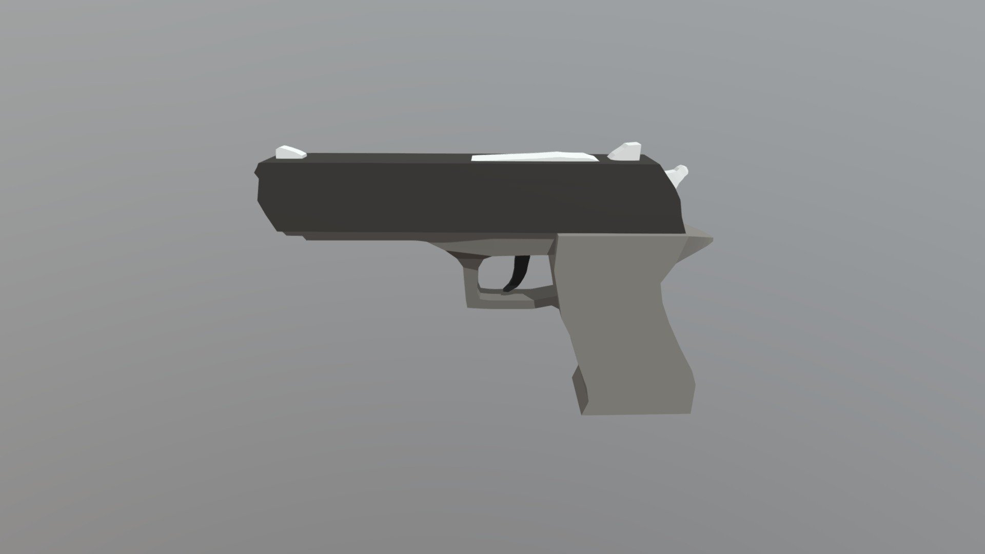 Retay Eagle X low poly Gun Model - Download Free 3D model by Real ...