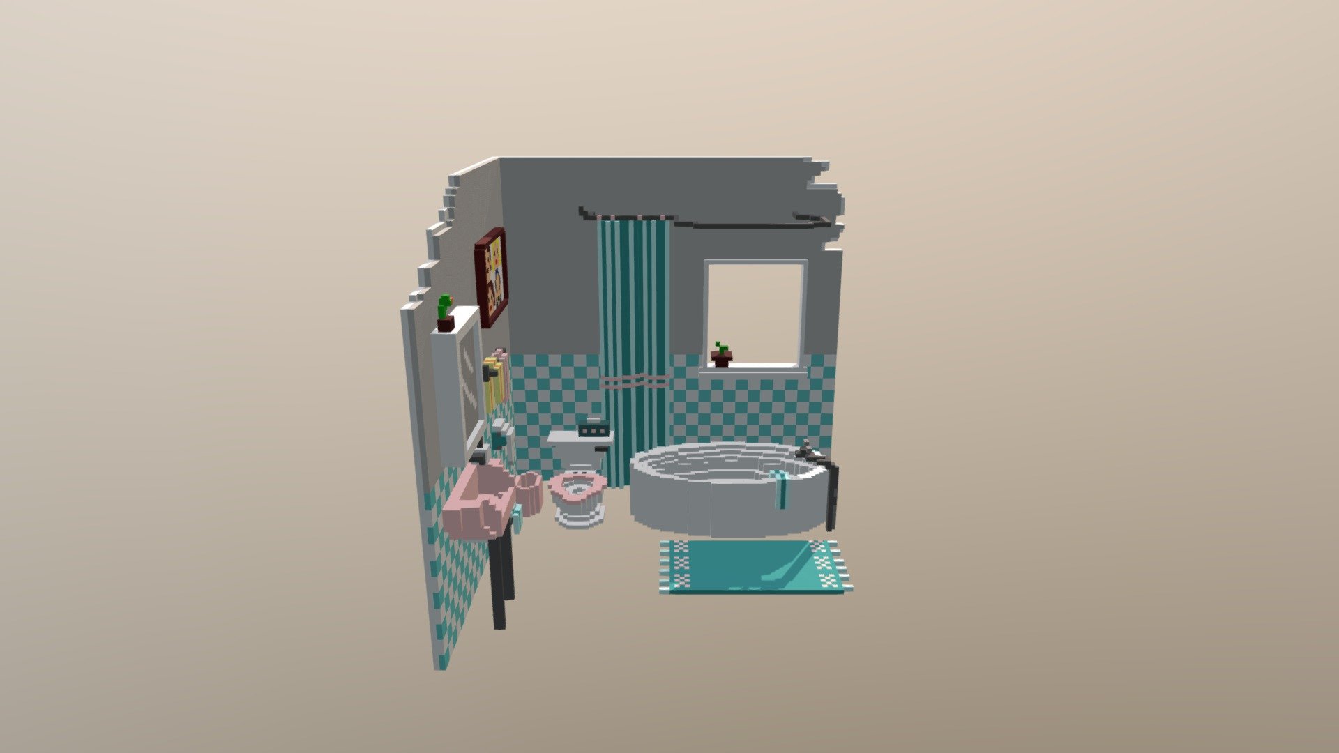 Bathroom No Floor