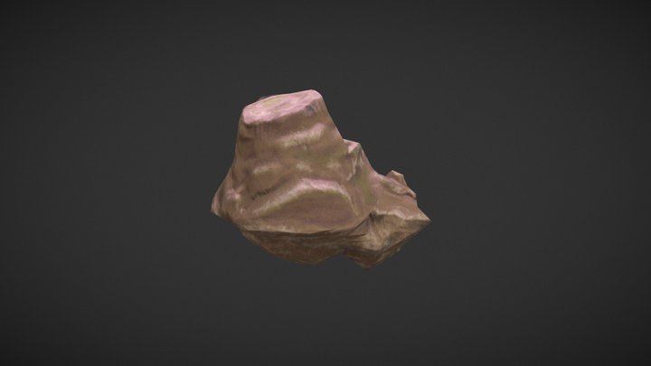 Rock_LOD1 3D Model