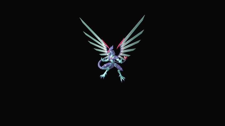 Galaxy eyes Yu-Gi-Oh 3D Model