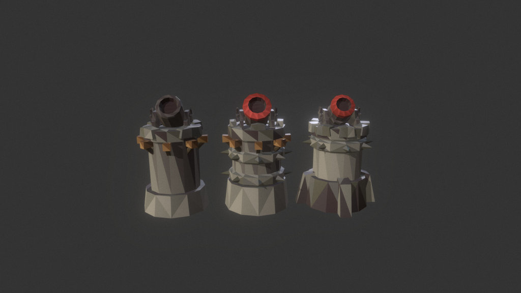 Tower Defense Pack - Low Poly 3D Art, 3D Fantasy