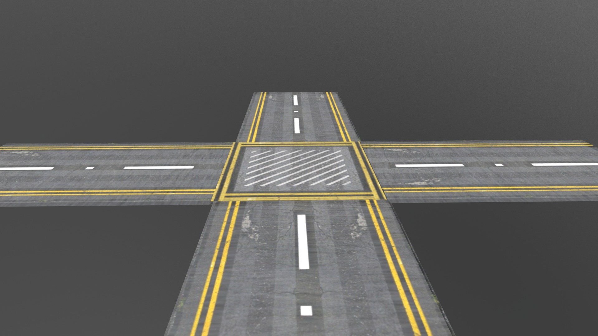 Road Crossing Download Free 3D model by vivek.k.beetonz