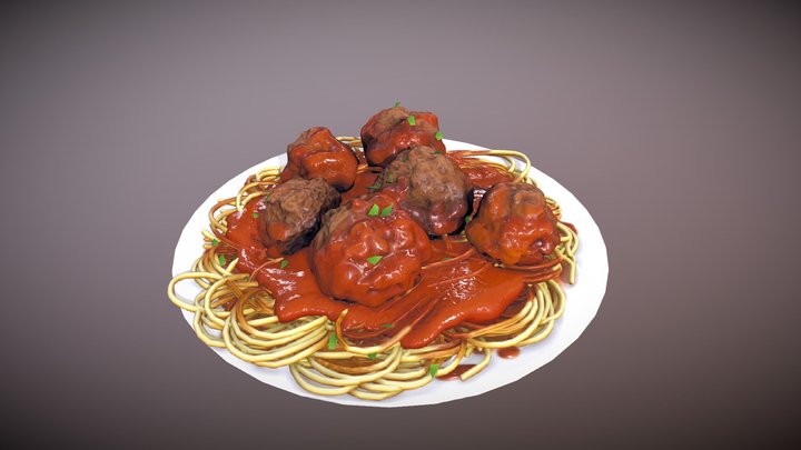 Spaghet 3D Model
