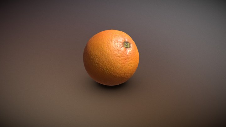 Orange 3D Model