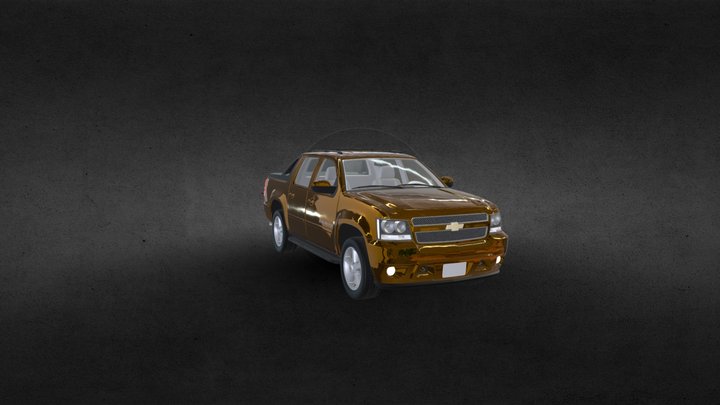 Avalanche Chevrolet 3D Model