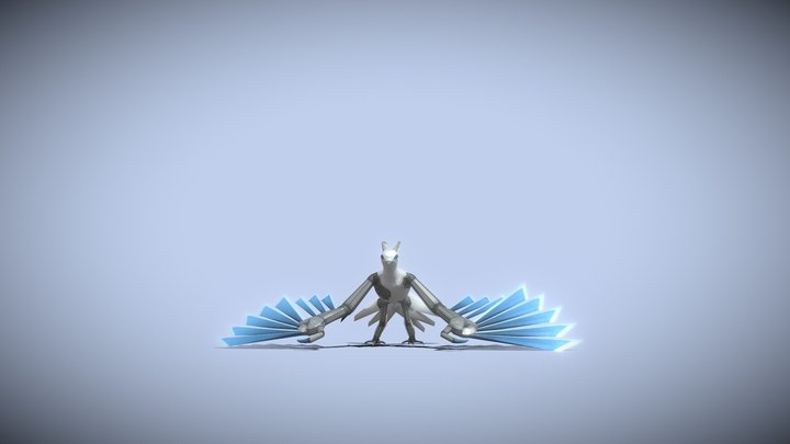 Endboss Vedfolnir Animated 3D Model