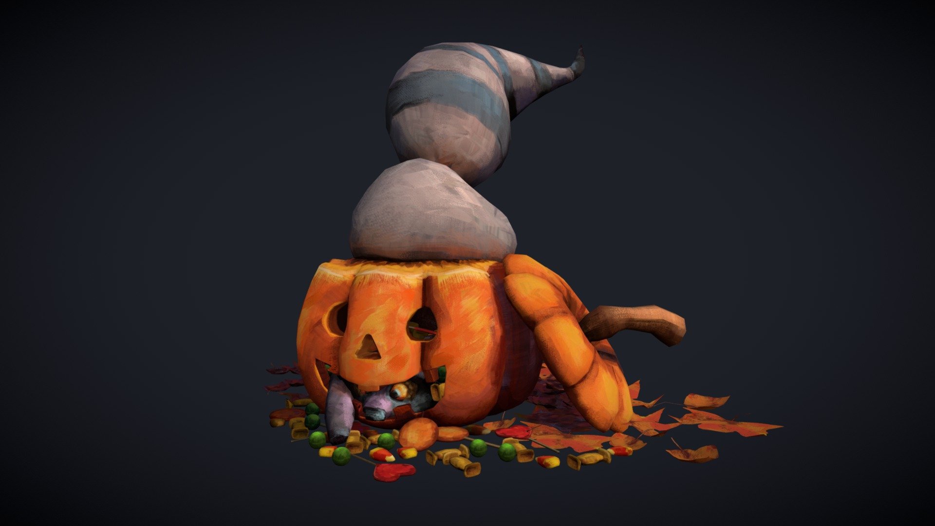 Halloween Raccoon