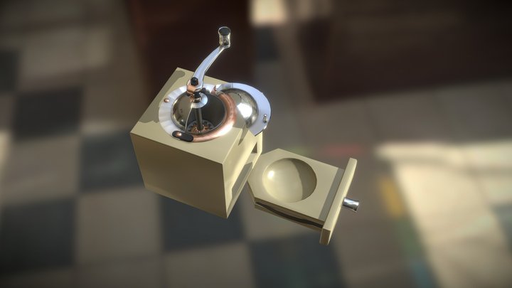 Pepper Grinder 3D Model