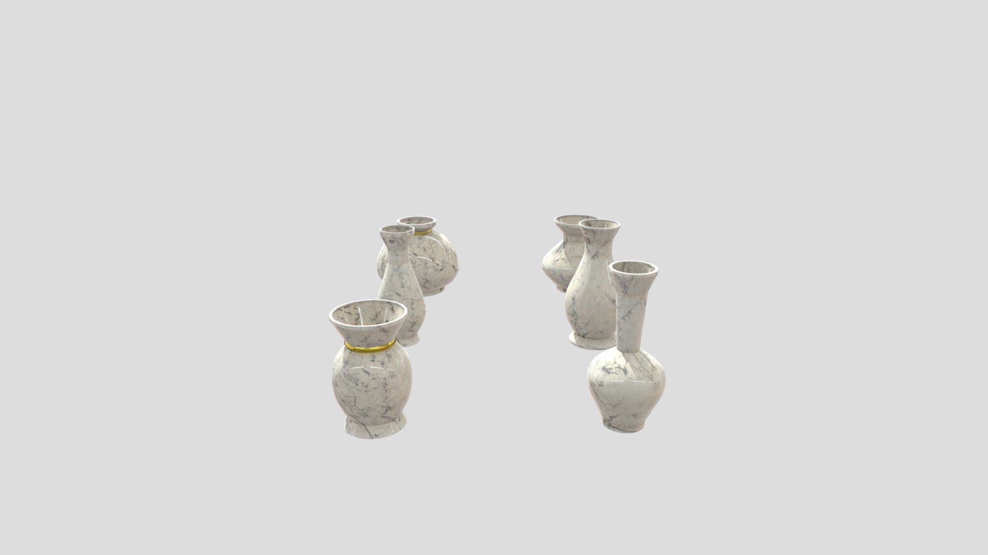 Vases Marbel