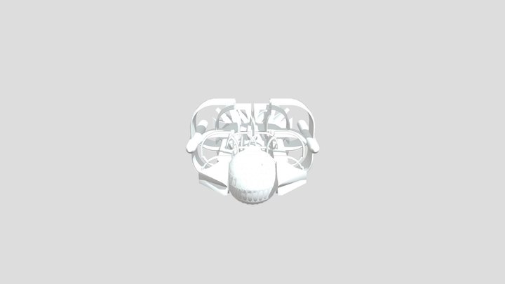 Interstellar spaceship 3D Model