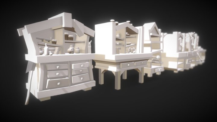 Props- Closet 3D Model