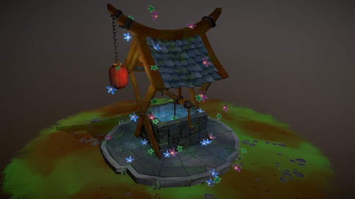 Forest well 3D Model