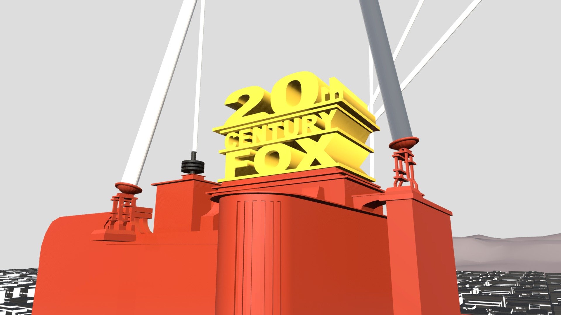 20th Century Fox Plehov Logo Remake - 3D model by ezrathye ...
