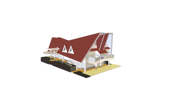 Scan to 3D BIM Model 3D Model