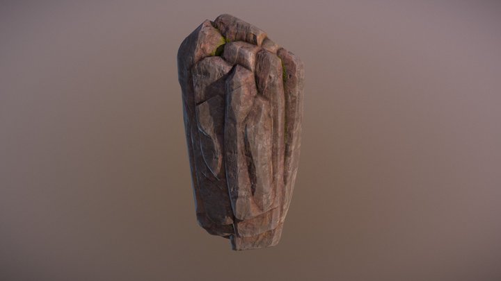 Large rock example 3D Model
