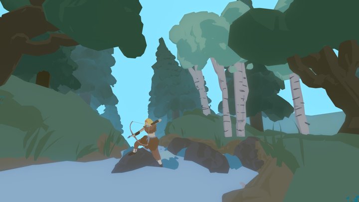 The Hunter 3D Model