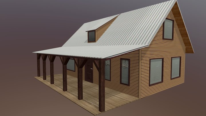 Cottage/House 3D Model