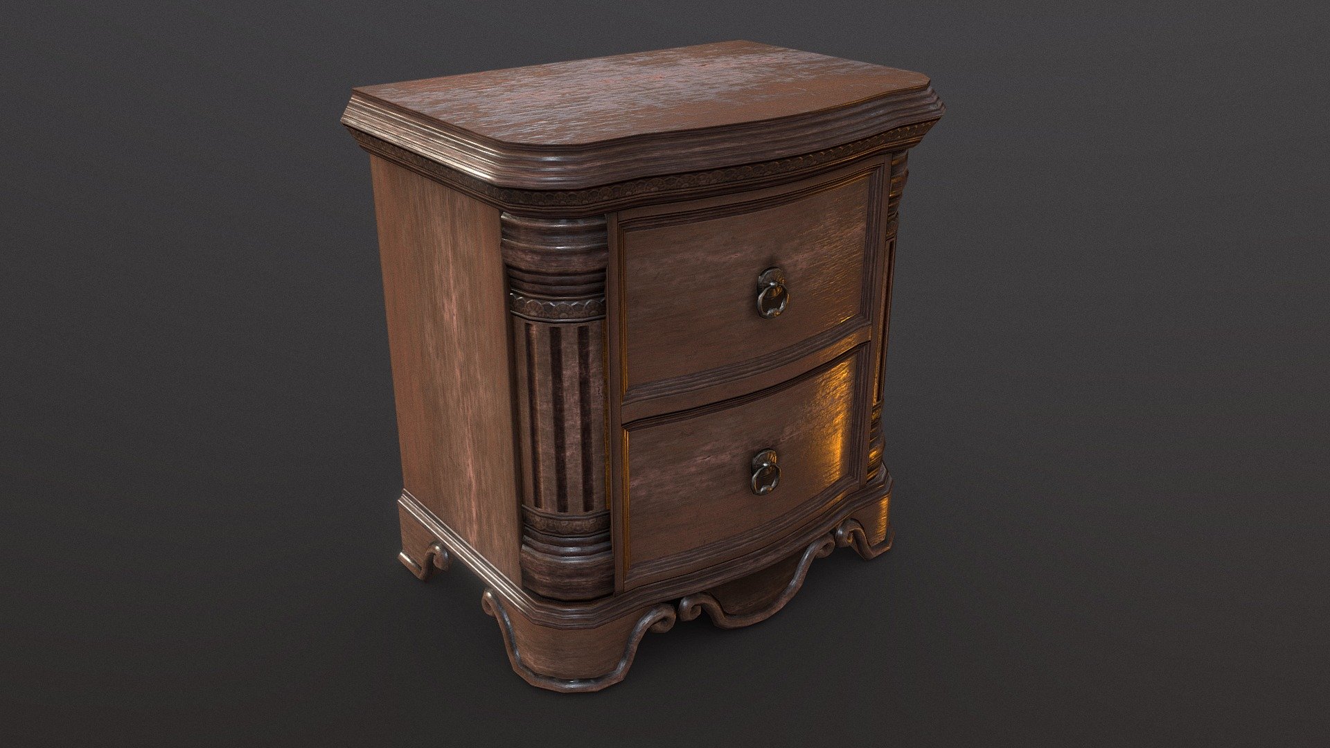 Trim Sheet Example Dresser - Download 3D model by Chris Sweetwood (@ChrisSweetwood) [ad55b74]