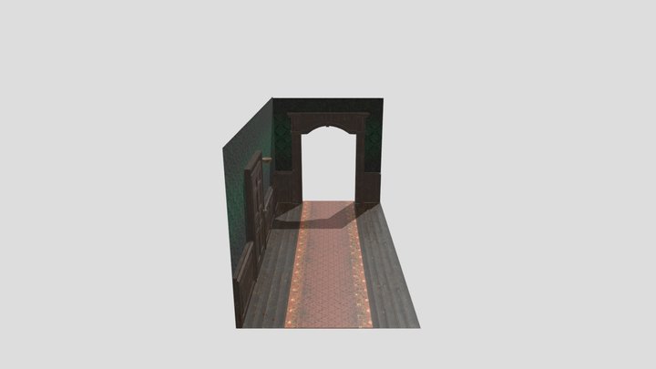 Hallway - Environment - SDG 114 3D Model