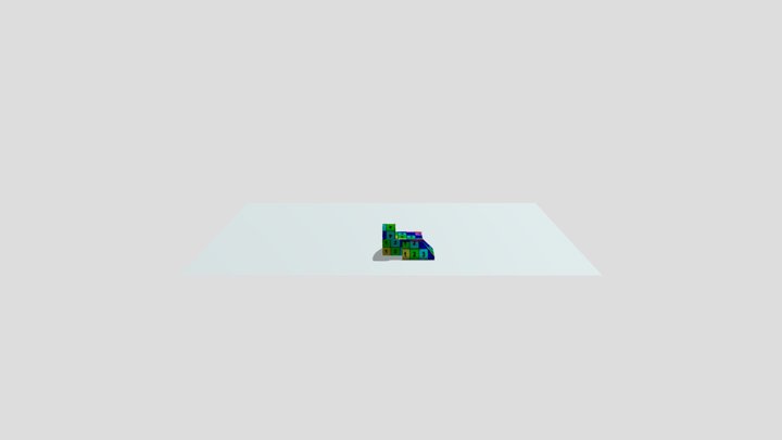 texture building export 3D Model
