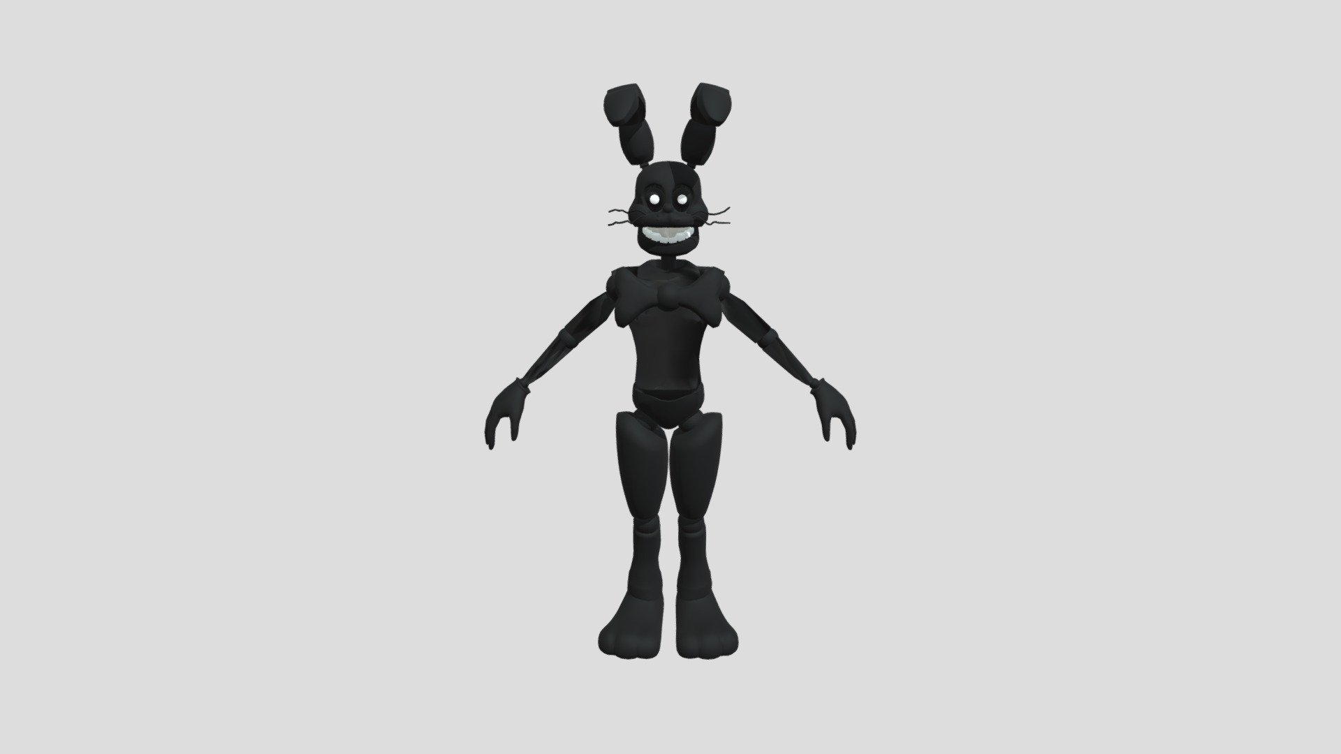 Shadow Freddy (Shadow Bonnie) - Download Free 3D model by OrangeSauceu  (@orangesauceu) [af3fc91]
