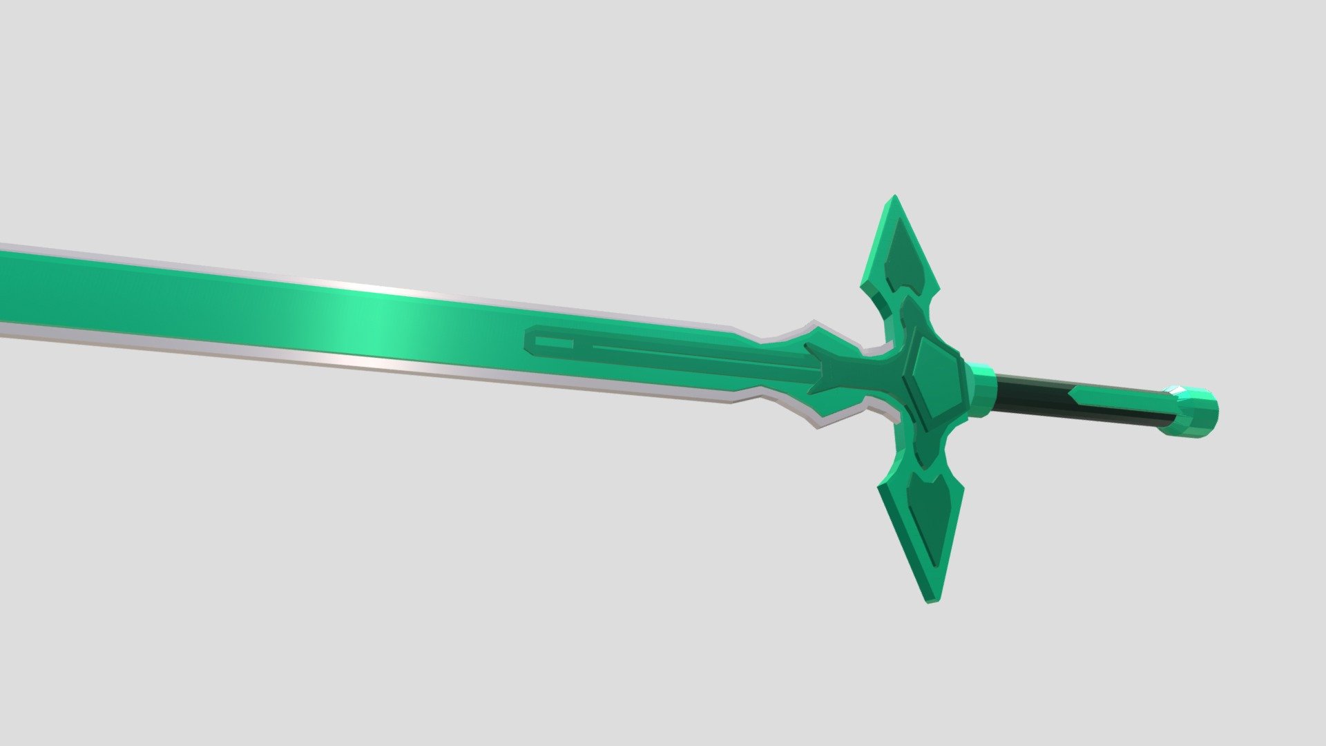 Kirito's Dark Repulser | SAO - Download Free 3D model by TheVeis ...