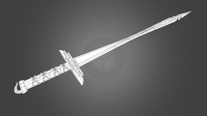 Sword 1 3D Model