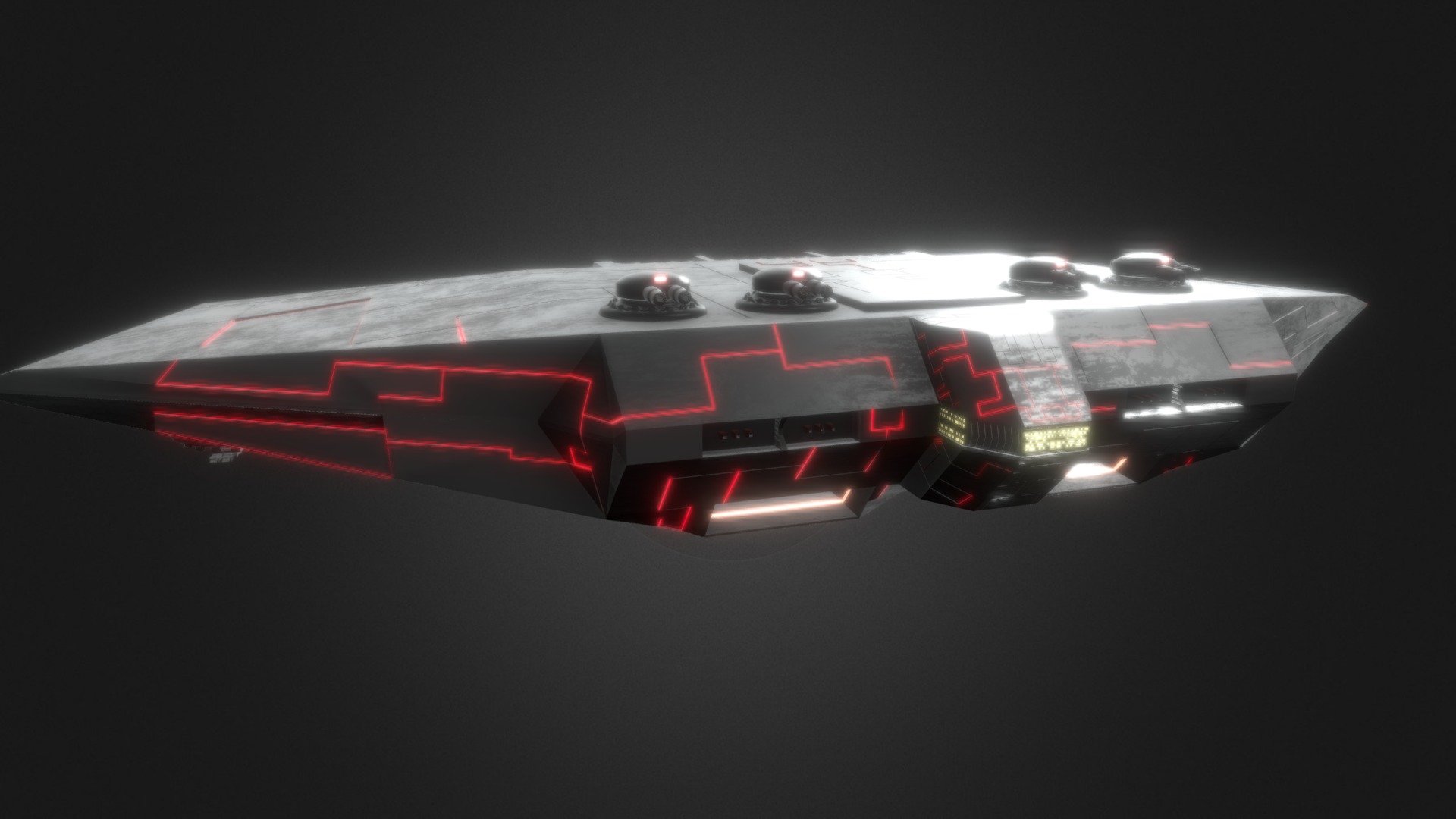 Mothership - 3D model by Cool 3D Model (@animation031) [ad57c54 ...