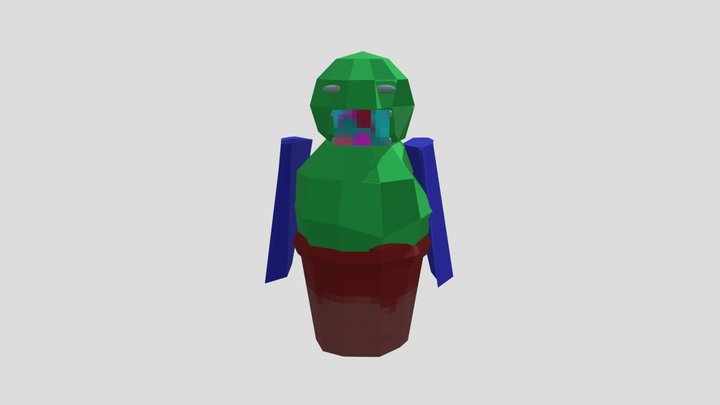 Cactus Boy 3D Model