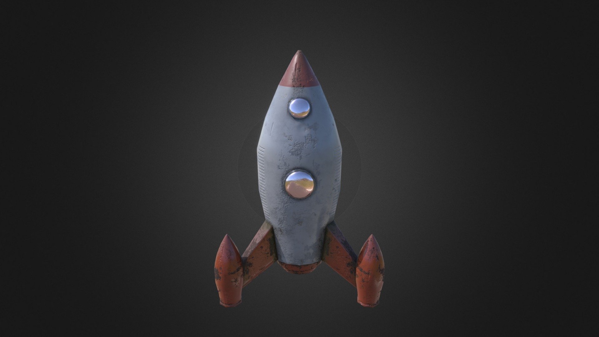 Rocket_01 - 3D model by pedrotsv [ad58a74] - Sketchfab