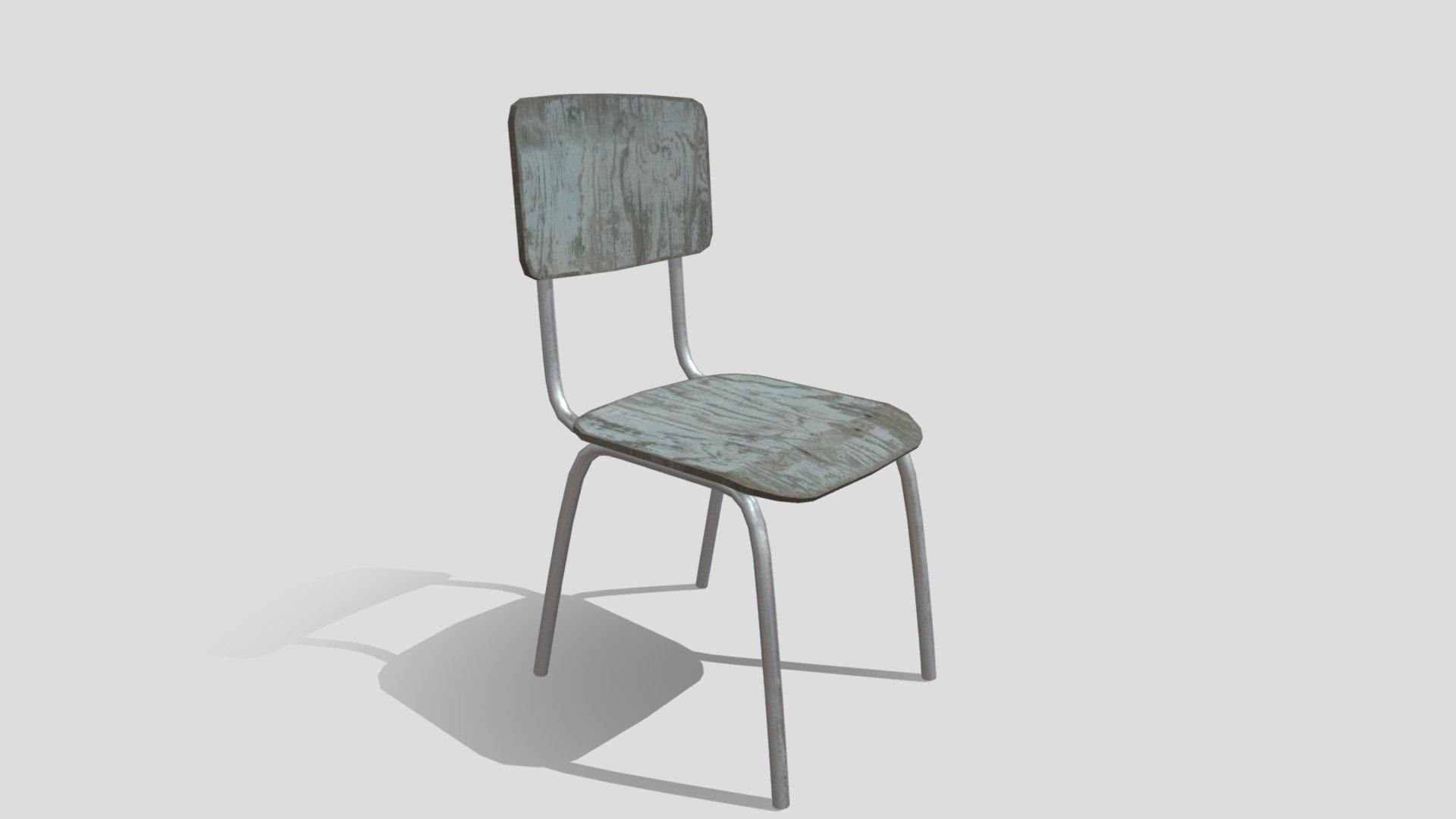 Horror/Old School Chair Buy Royalty Free 3D model by OfficialBytes