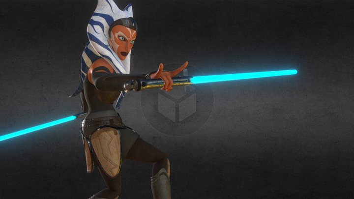 Ahsoka Tano 3D Model