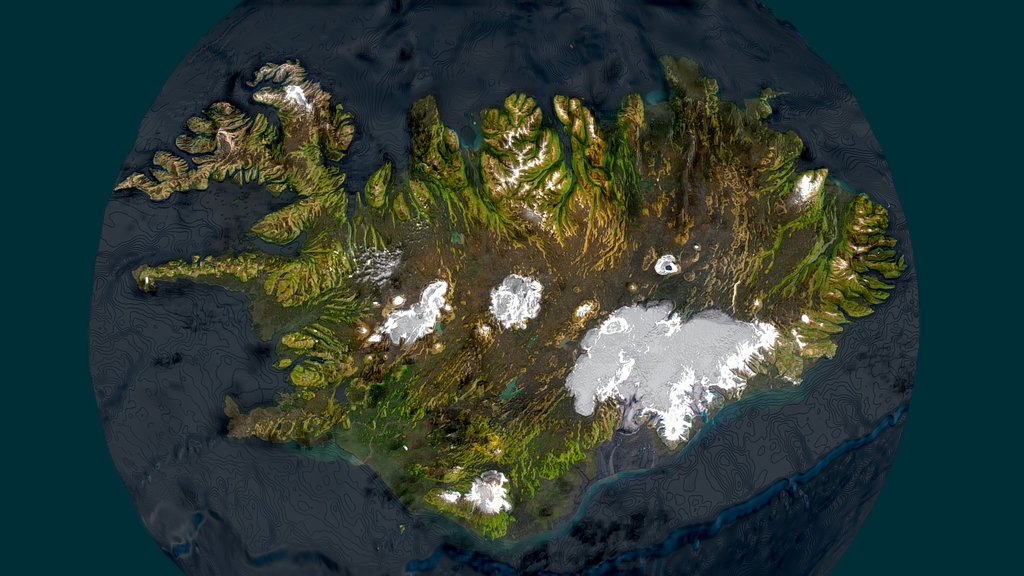 Iceland Map