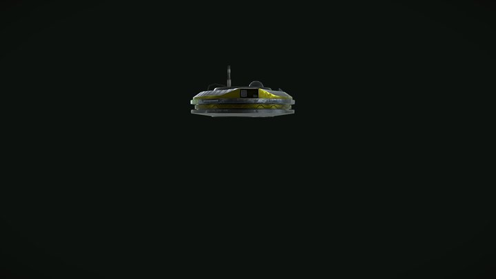 DRON 09 do eksportu 3D Model