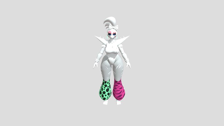 Showbiz Glamrock Chica (found this so why not?) 3D Model