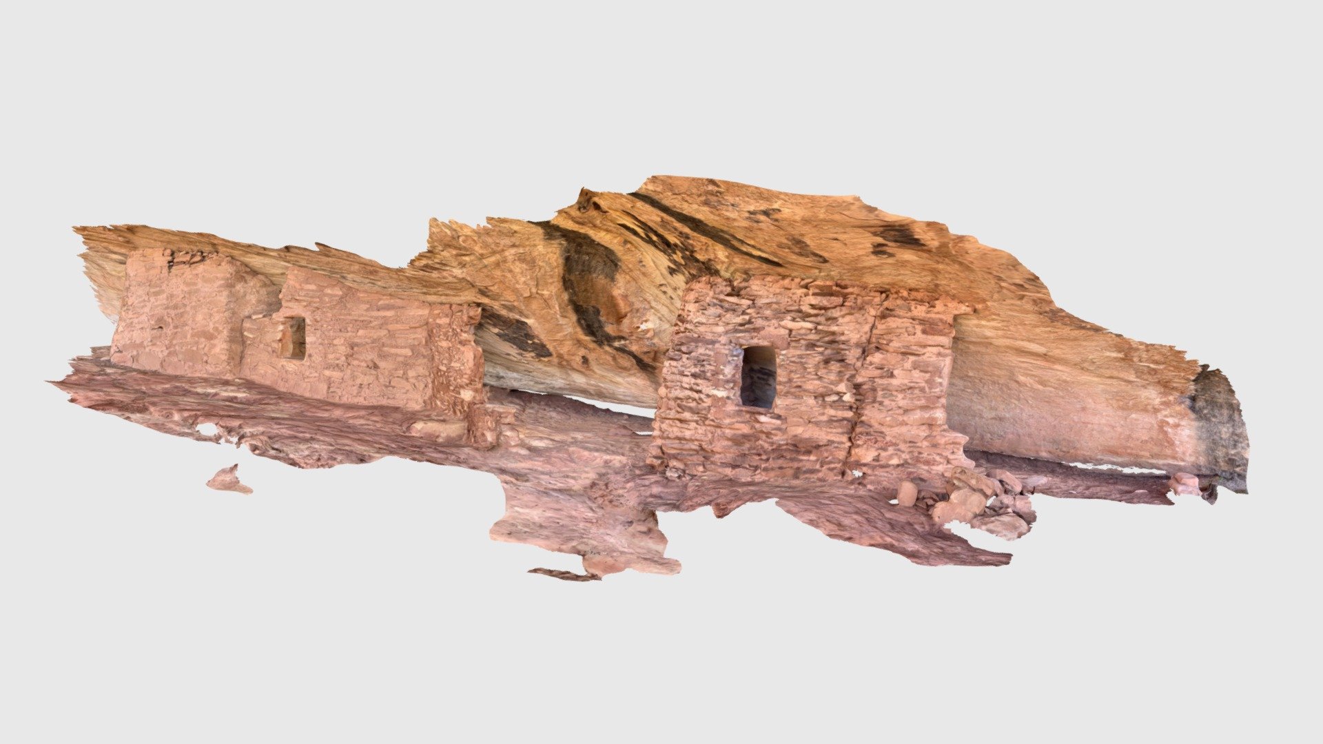 Mule Cayon -lower, ruins