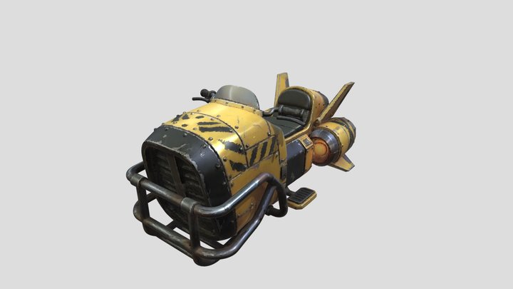 Industrial Chunkster 3D Model