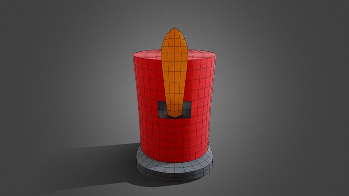 Nutcracker Hat 3D Model