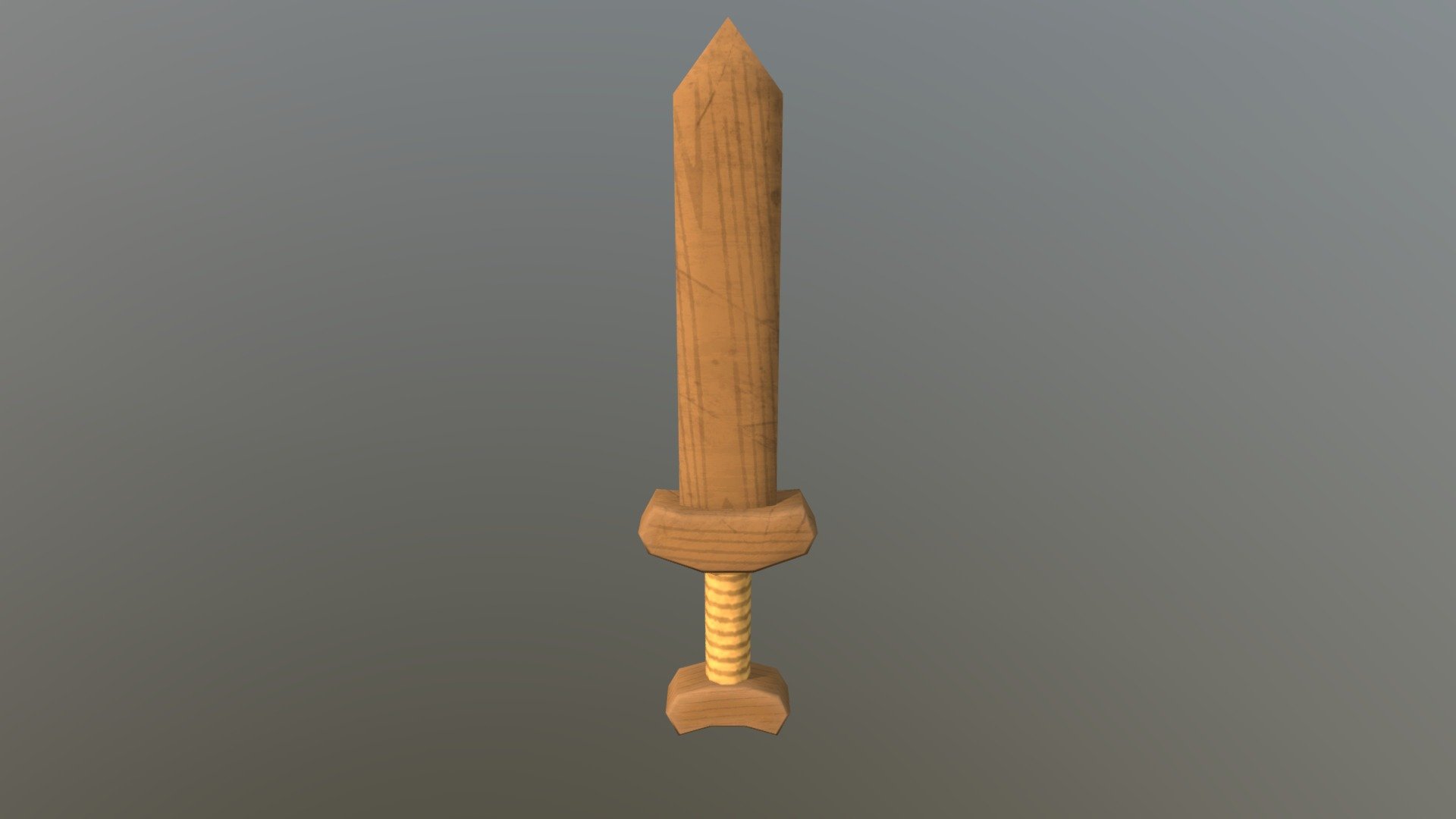 Stylized Wooden Sword