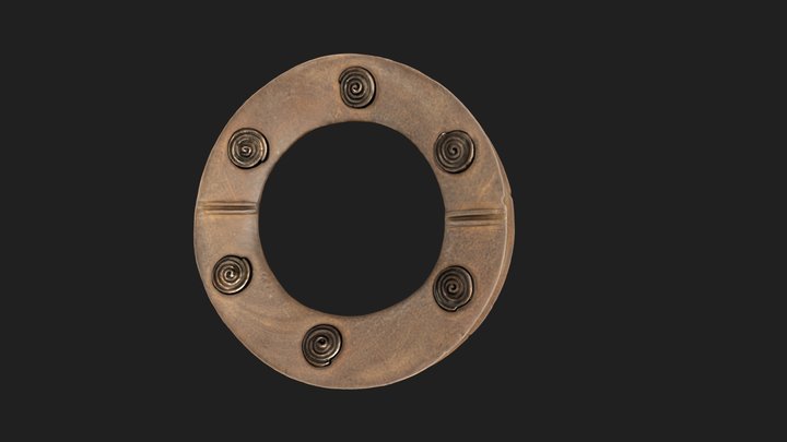 Humbold Forum "Ohrpflock" 3D Model