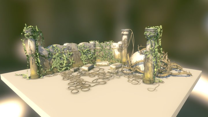 Ivy Set 3D Model