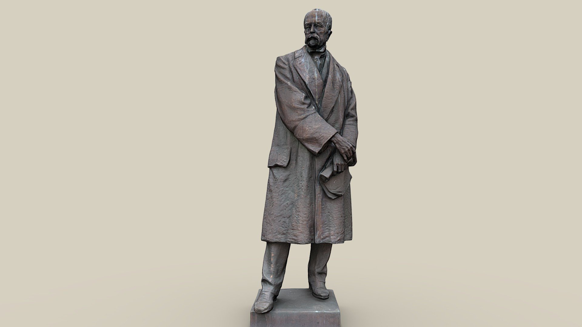 Tomáš Garrigue Masaryk — Sketchfab embed 3D viewer