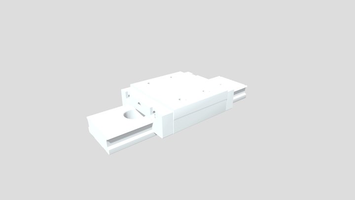 LM Linear Guide type HRW-LR 3D Model