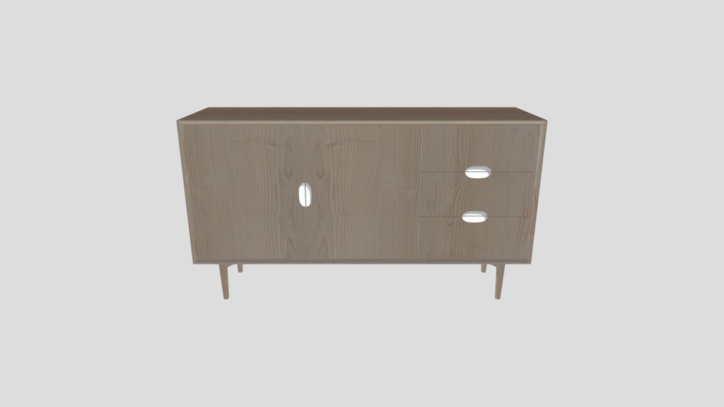 Pinewood Sideboad Cabinet
