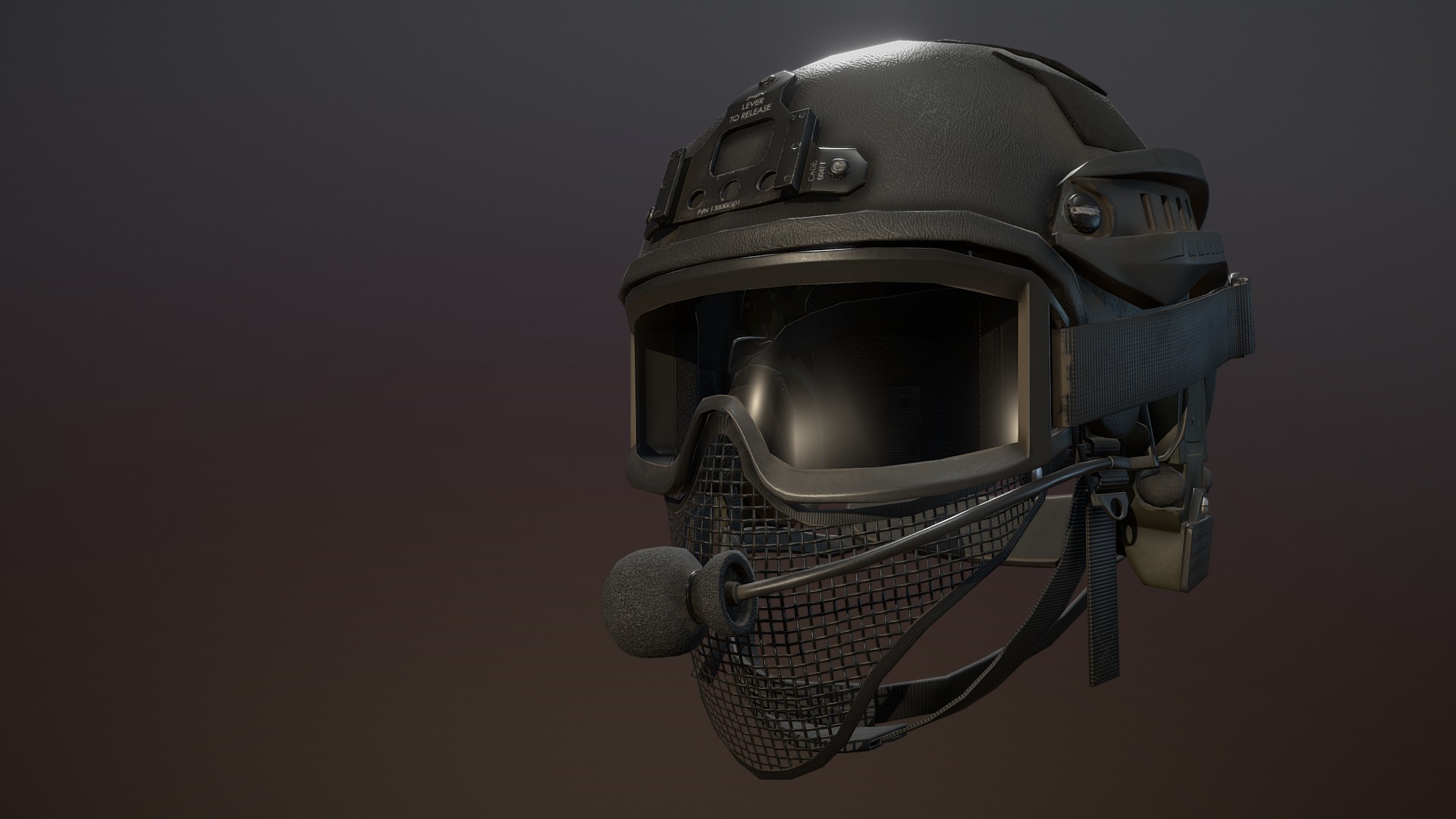 SOLDIER Helmet Bulletproof 3D Model | canoeracing.org.uk
