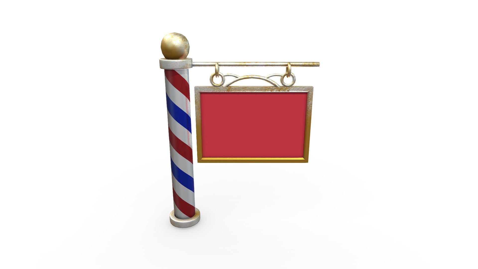 Low Poly Stylized Winter Sign Post - Buy Royalty Free 3D model by 3dia ...