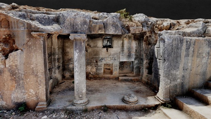 Rock-cut Tomb, Deir ed-Derb 3D Model