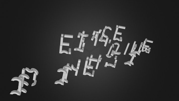 ESPACE Tridimentionel 3D Model