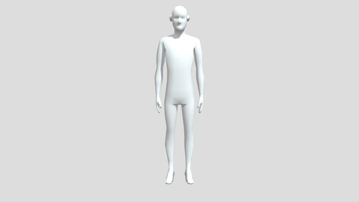 male body 3D Model